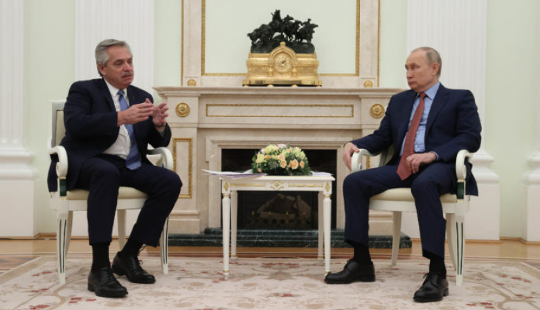Fernández en Rusia: elogios cruzados con Putin y una reflexión sobre la dependencia Argentina de los EE.UU