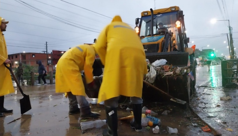 Tormenta histórica en Lomas: En 24 horas llovió más del doble de lo que llueve en mayo