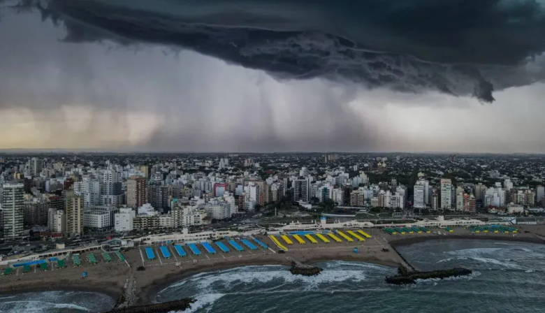 Se forma una ciclogénesis y anticipan un temporal con lluvias, viento y granizo