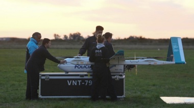 Provincia presentó los nuevos drones para reforzar la seguridad en el campo