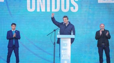 Massa y Kicillof relanzaron la campaña: “Estamos dando vuelta la historia”