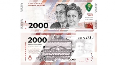 Billete de $2000: cuáles son las medidas de seguridad que incluye la nueva versión