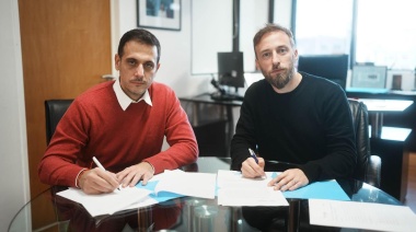 Otermín y Álvarez firmaron un convenio de cooperación en materia de seguridad