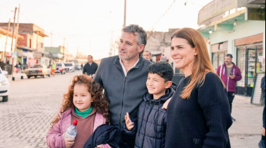 “Estamos transformando Derqui”: Soledad Peralta recorrió el Paseo Alfaro y la estación renovada
