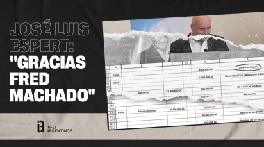 El video que compromete a Espert: “Gracias Fred Machado”