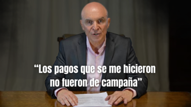 Espert intentó dar una explicación de su presunto vínculo con el narcotráfico