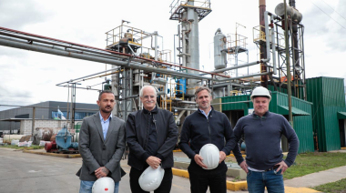Federico Achával y Jorge Taiana recorrieron el Parque Industrial de Pilar