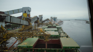 Del campo bonaerense al mercado chino: el buque “Seralia” carga 68.000 toneladas de soja en Puerto Quequén