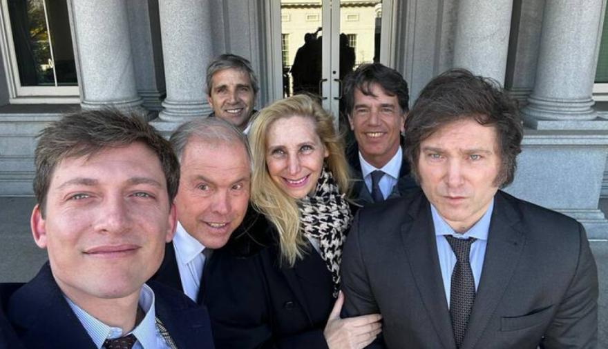 Milei en Washington: “Hablamos de lo que será el nuevo encuadre de Argentina”