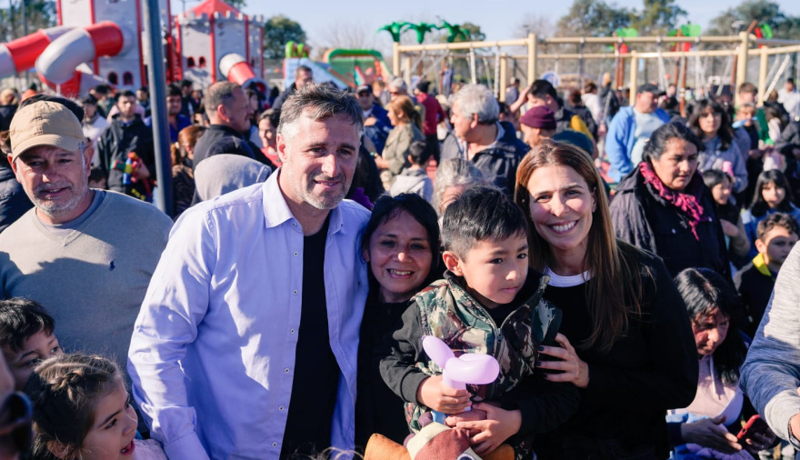 Vecinos disfrutan de la nueva Plaza Salas, un espacio renovado en Lagomarsino