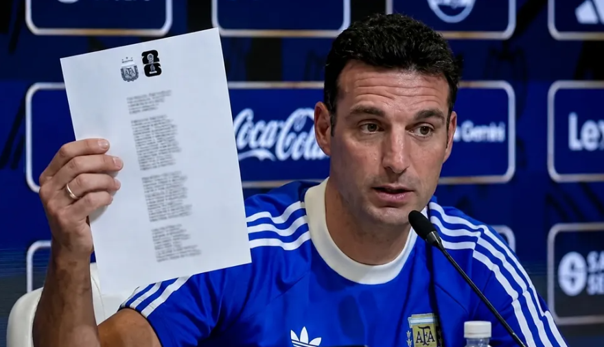 Scaloni confirmó la lista para el Mundial 2026: quiénes son los ocho debutantes