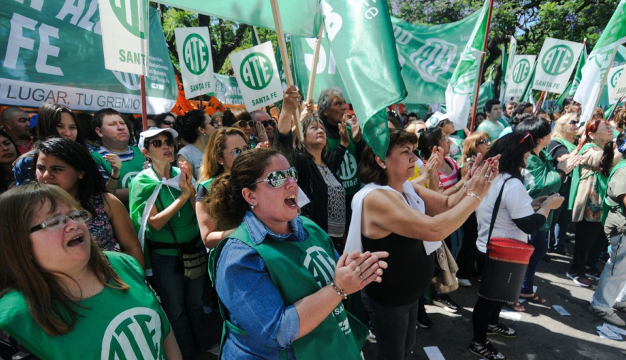 Paro de ATE y de docentes bonaerenses: el jueves habrá protestas y una marcha al Congreso
