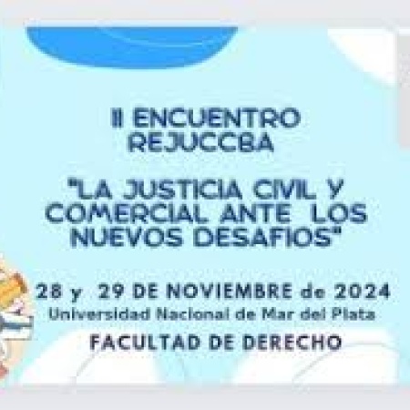 Encuentro de jueces del fuero civil y comercial bonaerense se reúnen en Mar del Plata